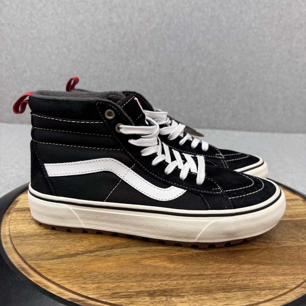 Vans Sk8-Hi MTE-1 Sneakers Shoes Men's 8 Women's 9.5 Black Insulated Primaloft